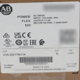 New Sealed Allen Bradley 25A-D017N114 AB PowerFlex 523 7.5kW 10HP AC Drive